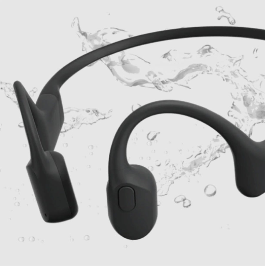 Shokz OpenRun Mini Bone Conduction Headphones - Wireless Bluetooth Sports Headphones for Running, Cycling & Workouts - Lightweight & Comfortable for Active Lifestyles