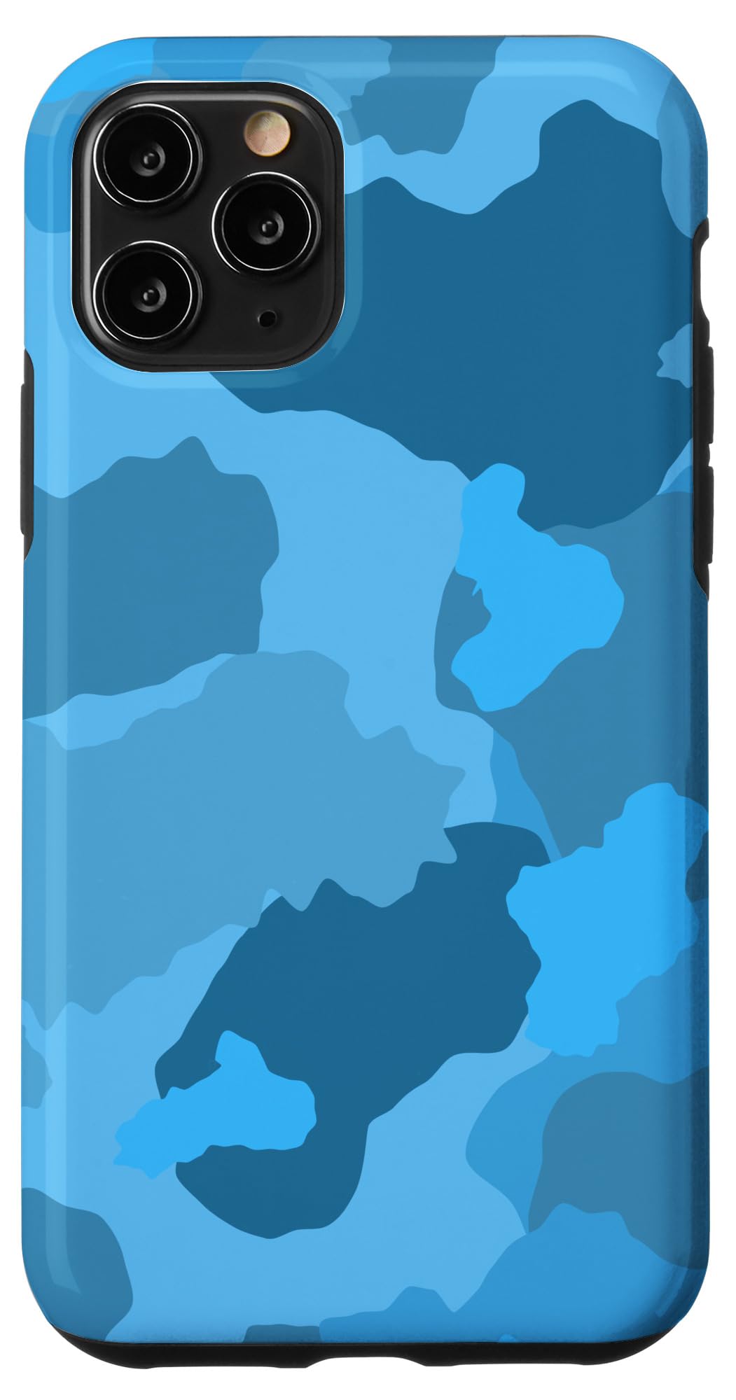 iPhone 11 Pro Case - Blue Camo Camouflage Protective Cover | Slim Fit, Shockproof & Scratch Resistant | Perfect for Outdoor Adventures, Travel & Daily Use