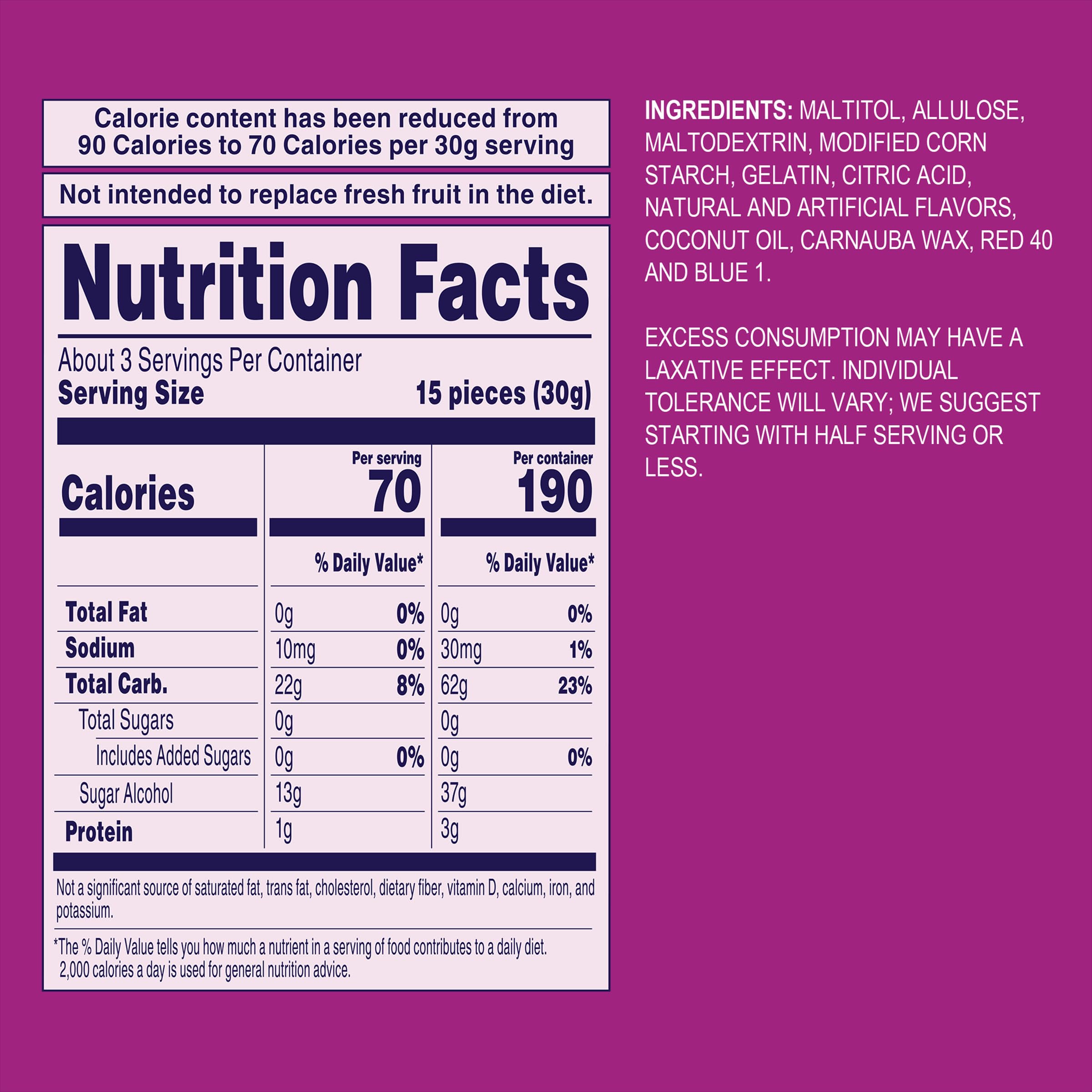 Welch’s Zero Sugar Fruity Bites - Berries 'N Cherries Flavor, 3oz Healthy Snack Pack | No Sugar Added, Gluten Free, Keto Friendly | Perfect for Office, School, Travel & On-the-Go Snacking