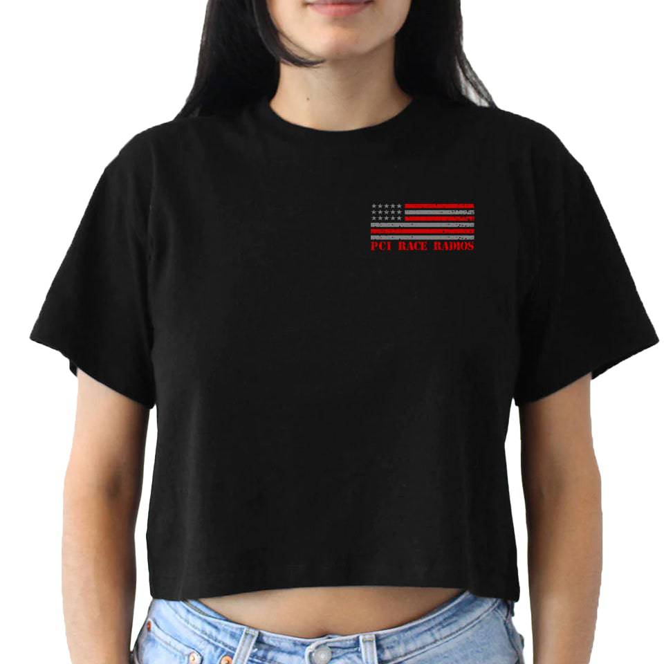 PCI Liberty Ladies Crop Shirt - Women's Fashion Tops for Casual Wear, Summer Outfits & Street Style | Perfect for Parties, Beach Days & Everyday Comfort