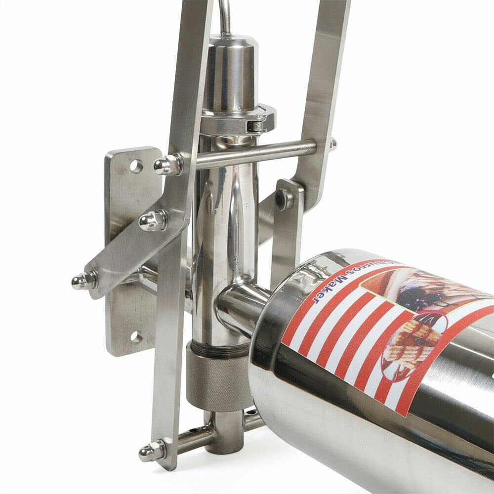 5L Commercial Stainless Steel Manual Churros Maker Machine - Spanish Donut Churrera Kit for Deep Frying Churros (US Stock) | Perfect for Restaurants, Food Trucks & Home Baking