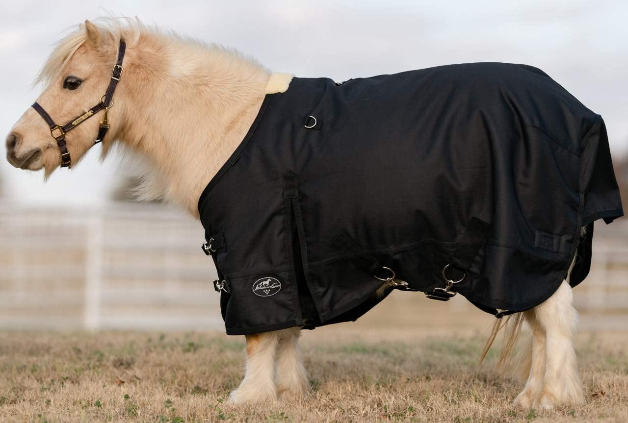 Professional's Choice 1200D Heavy Duty Winter Horse Blanket - Waterproof & Insulated for Cold Weather Riding & Stable Use