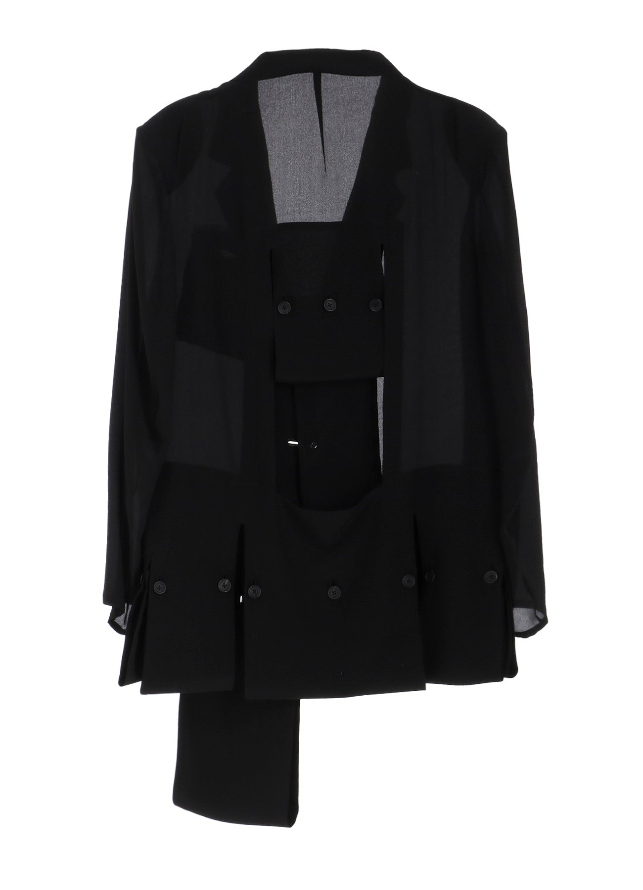 12M Silk Decine Hem Wrapped Jacket - Elegant Women's Blazer for Office, Party & Evening Wear - Formal & Casual Outfits
