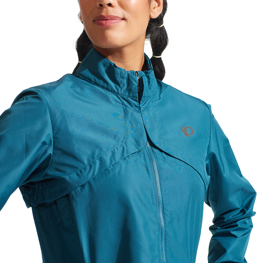 Women's Waterproof Convertible Jacket - Lightweight Windproof Raincoat for Hiking, Camping & Outdoor Adventures
