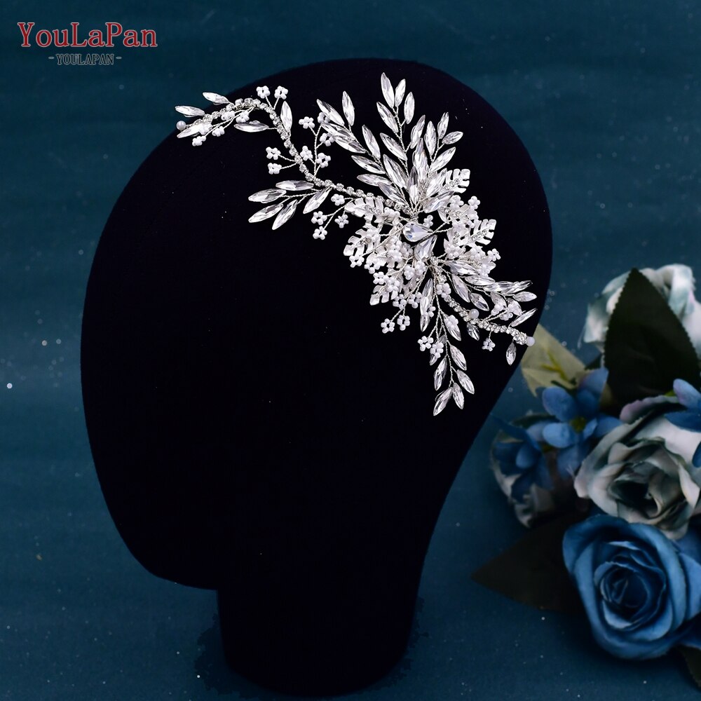 Sparkling Rhinestone Wedding Headband for Women – Elegant Bride Hair Accessory for Ceremony, Reception & Special Occasions