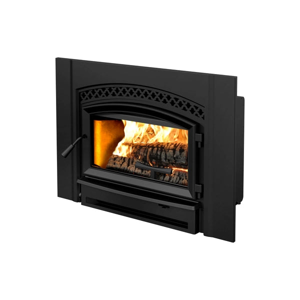 Enerzone Destination 2.7 Wood Burning Fireplace Insert - Efficient Heating for Home & Cabin - Perfect for Living Rooms, Bedrooms & Winter Warmth