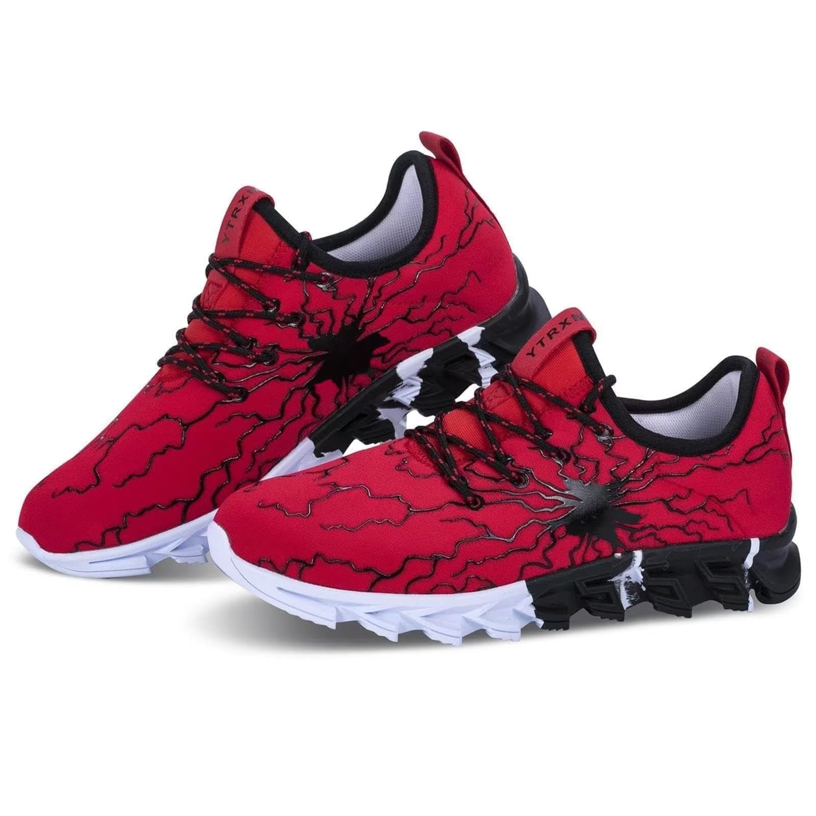 YTRXM Lightweight Slip-On Running Sneakers for Boys - Comfortable Tennis Shoes for Kids & Youth - Perfect for School, Sports & Daily Activities