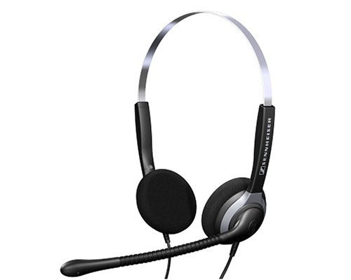 Sennheiser SH250 Professional Binaural Headset with Noise-Canceling Microphone - Perfect for Gaming, Online Meetings & Podcasting