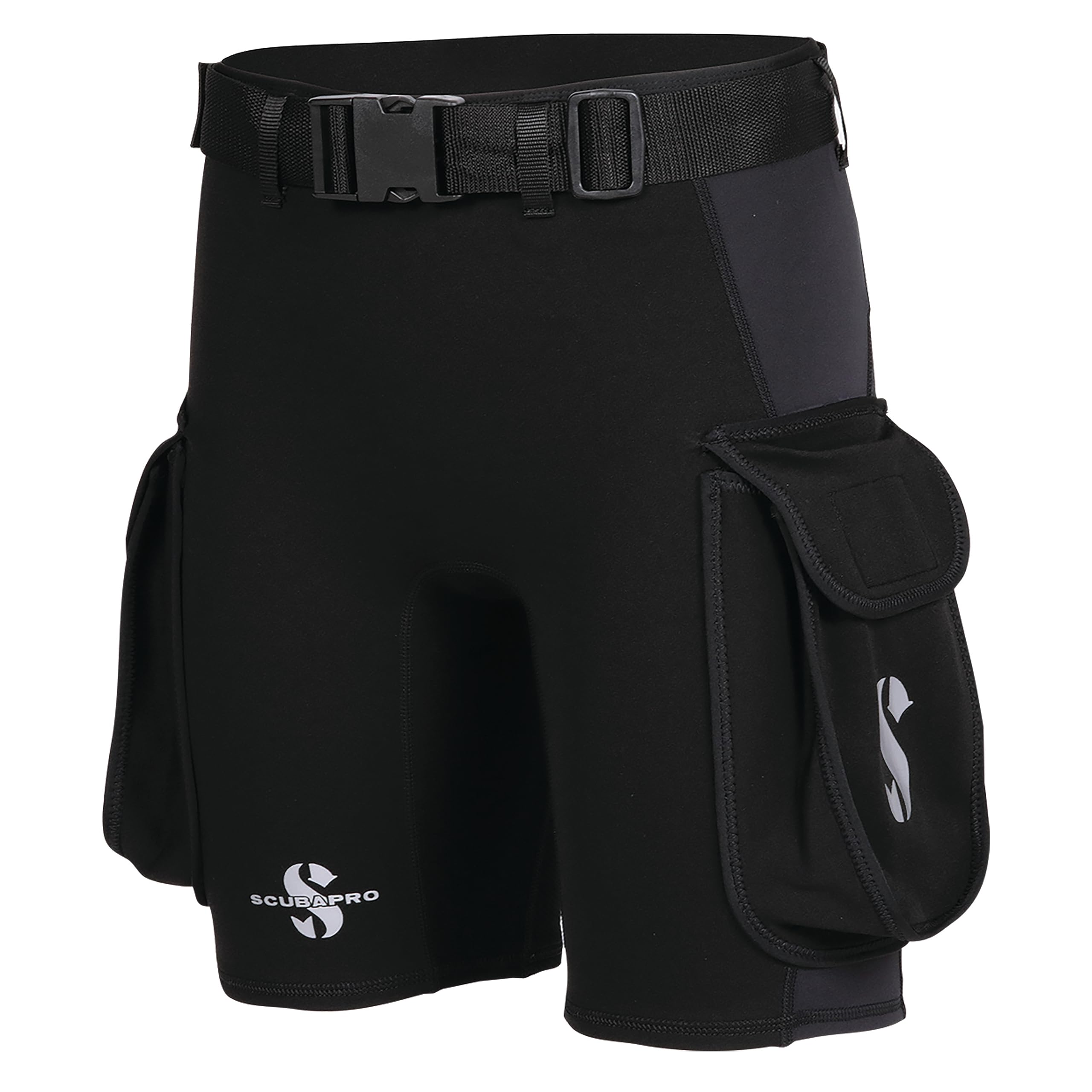 SCUBAPRO Women's Hybrid Cargo Shorts 1mm Neoprene - X-Small Size for Scuba Diving, Snorkeling & Water Sports