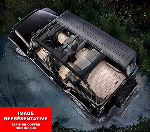WeatherTech Custom Fit All-Weather Floor Mats for Cars & Trucks - Heavy Duty Protection - Models 443621, 440462, 443624 - Perfect for Daily Commute, Road Trips & Off-Road Adventures