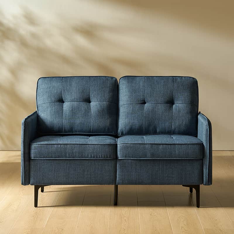 Ricarda Sofa with Removable Cushions - Easy to Clean Modern Living Room Furniture for Home & Office Comfort