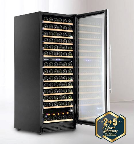 Europace EWC 6155S 155 Bottle Compressor Wine Cooler - Perfect for Home Bars, Restaurants, and Wine Cellars
