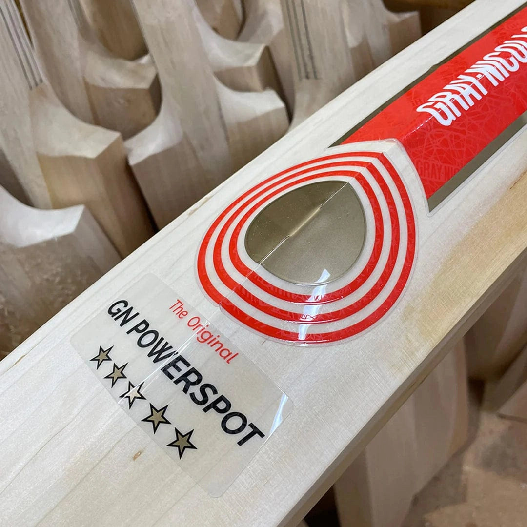 Gray Nicolls Powerspot Adult Cricket Bat - Premium English Willow for Professional & Amateur Players - Perfect for Matches, Training & Backyard Practice