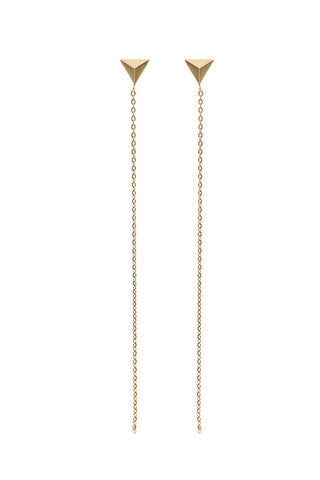 Stylish Sid Chain Earrings in Gold - Perfect for Everyday Wear, Parties & Special Occasions