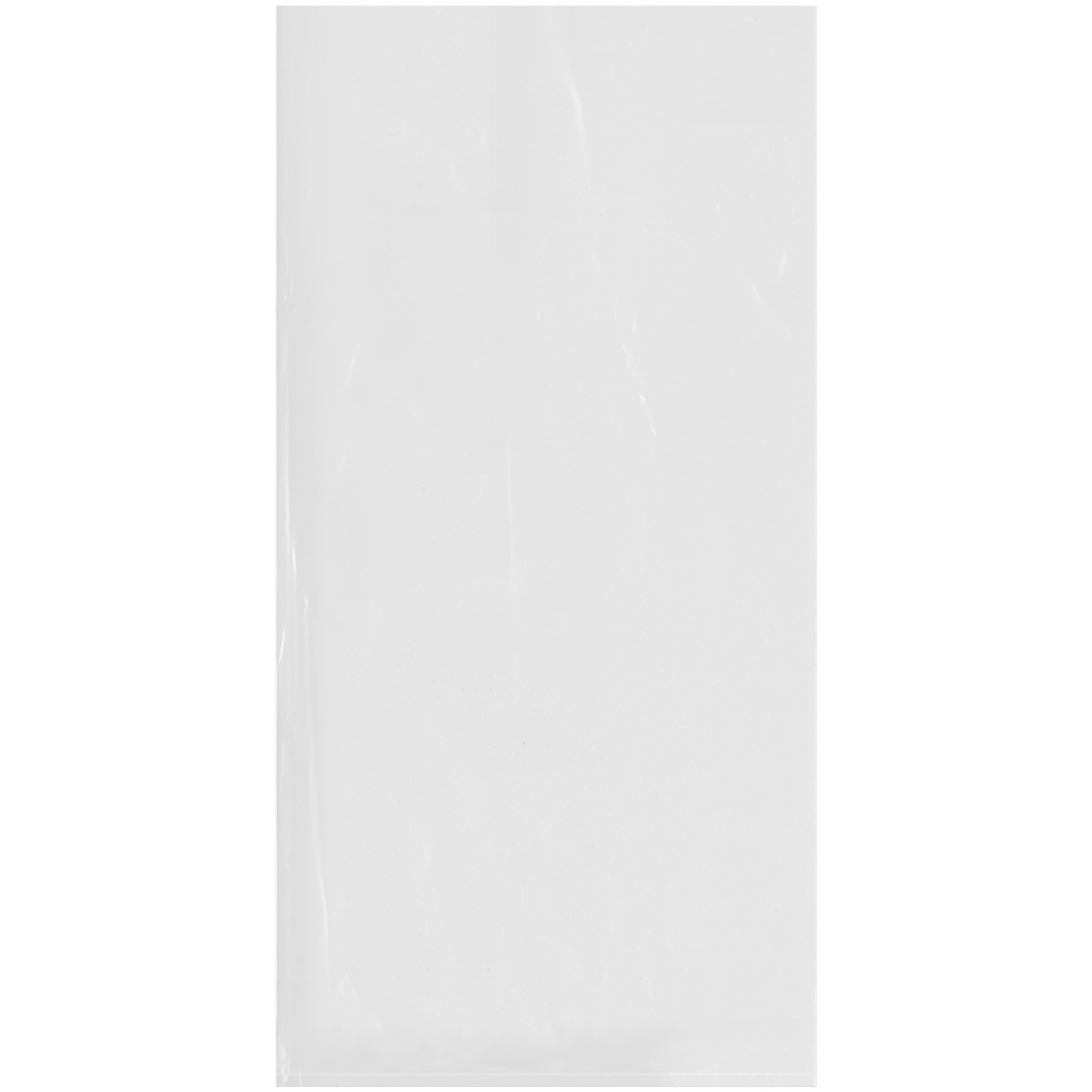 Plymor 10x20 Inch 2 Mil Clear Plastic Poly Bags - 1000 Pack | Resealable Flat Polyethylene Bags for Packaging, Storage & Organization | Perfect for Crafts, Retail, Food & Small Parts