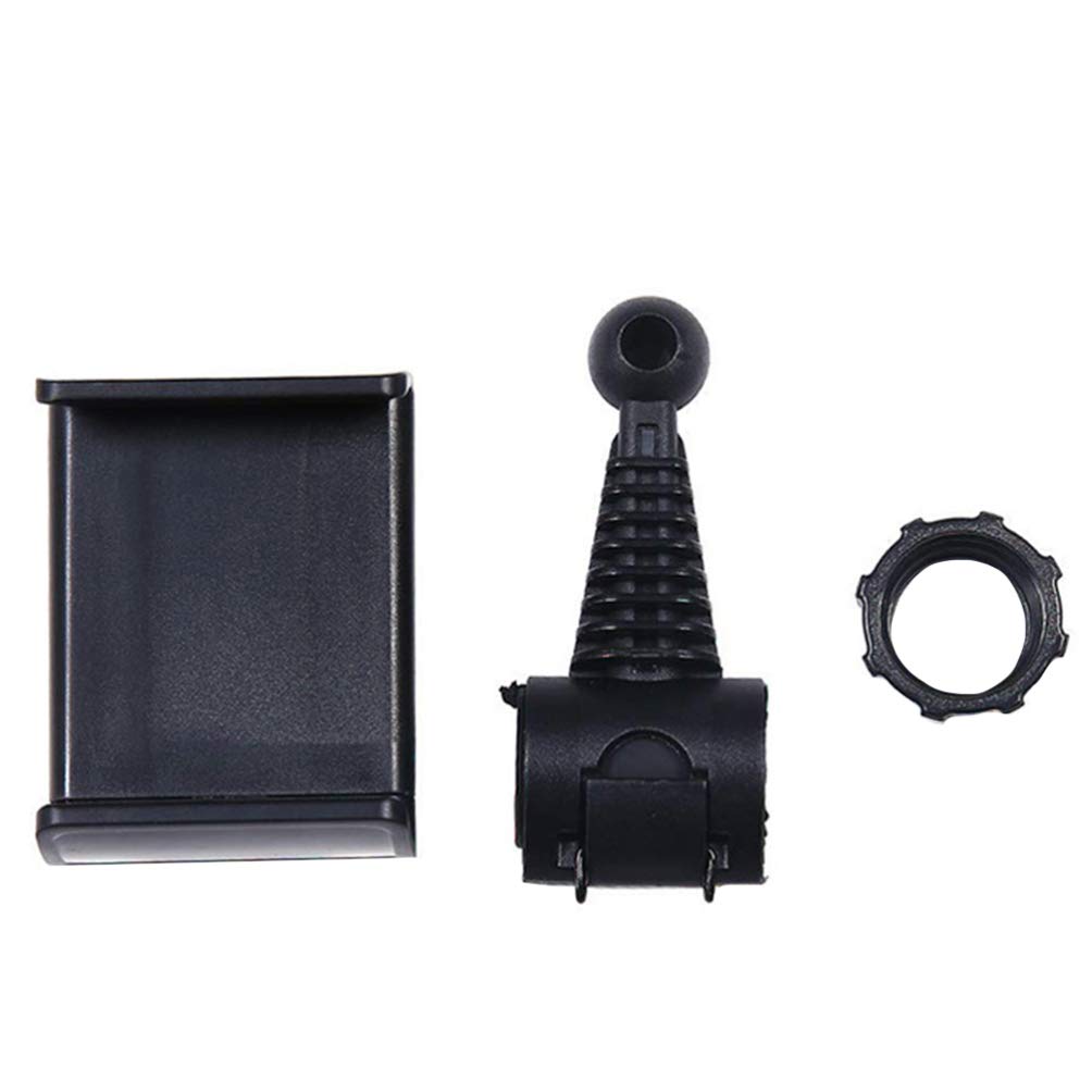 BESPORTBLE Portable Golf Swing Phone Holder - Adjustable Gooseneck Clip Stand for iPhone & Android, Perfect for Golf Training & Recording Practice Swings | Durable ABS Construction