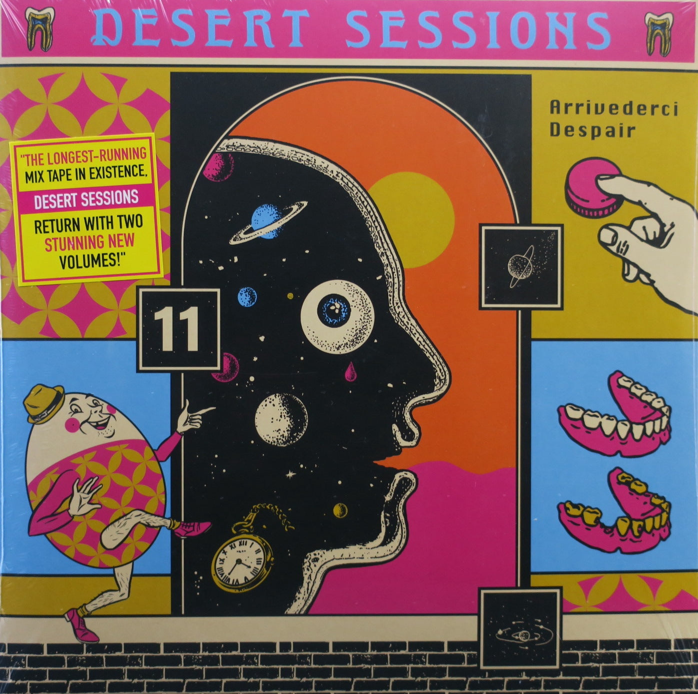 DESERT SESSIONS 'Vol. 11&12' Vinyl LP + Booklet (Featuring Josh Homme & Les Claypool) - Limited Edition Collector's Item for Music Enthusiasts & Vinyl Lovers