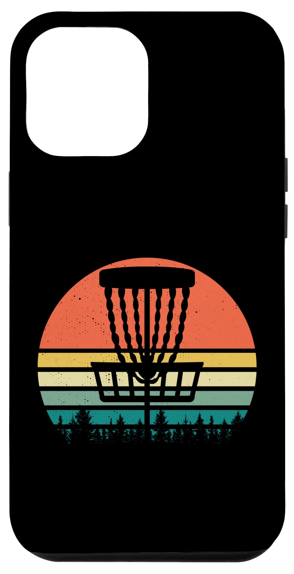 iPhone 12 Pro Max Case - Retro Disc Golf & Frolf Design - Durable Protective Cover for Flying Disc Sports Enthusiasts | Perfect for Ultimate Frisbee Tournaments & Casual Play