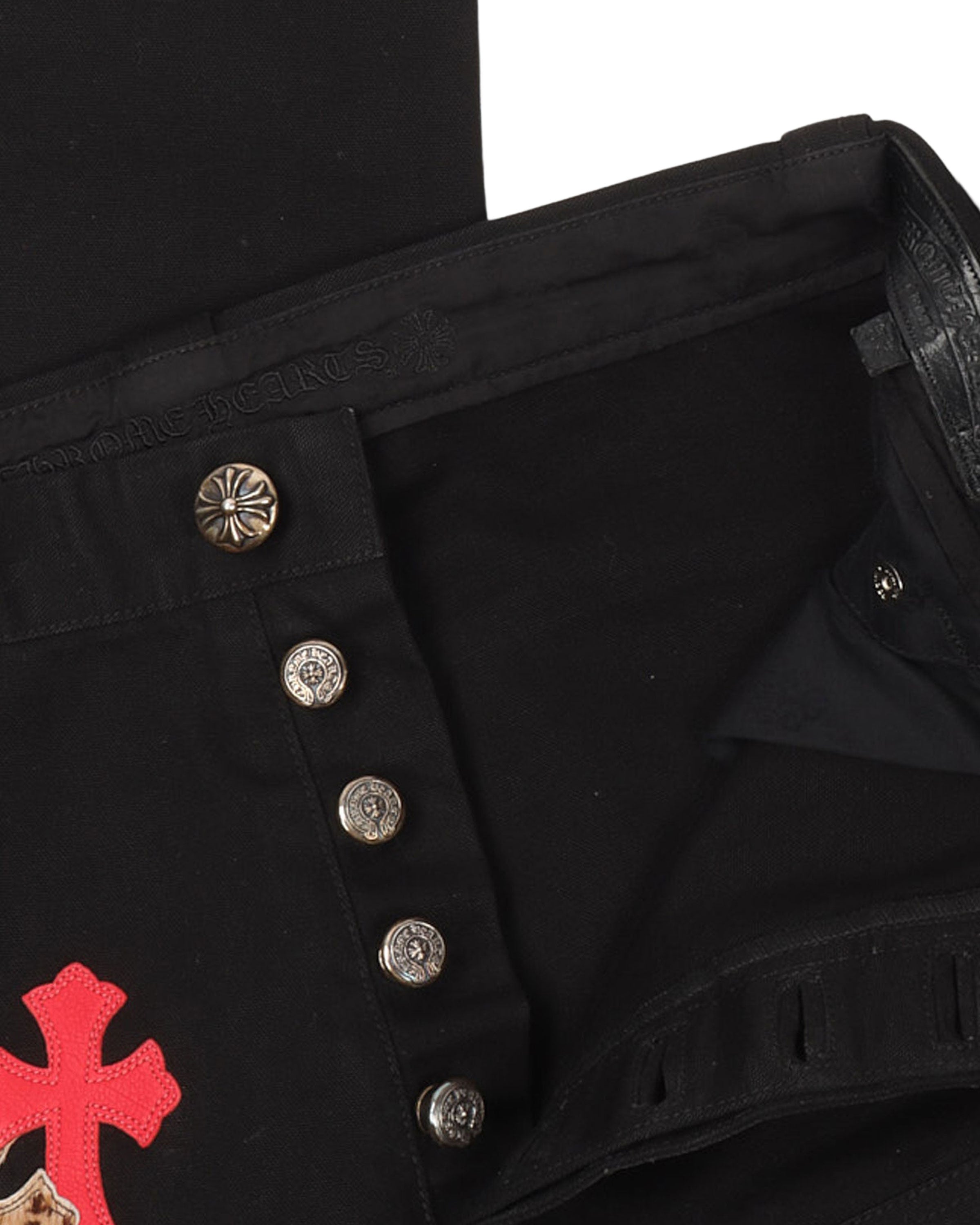Unique 1 of 1 Cross Patch Double Knee Work Pants - Durable Carpenter Jeans for Construction, Woodworking & Outdoor Workwear