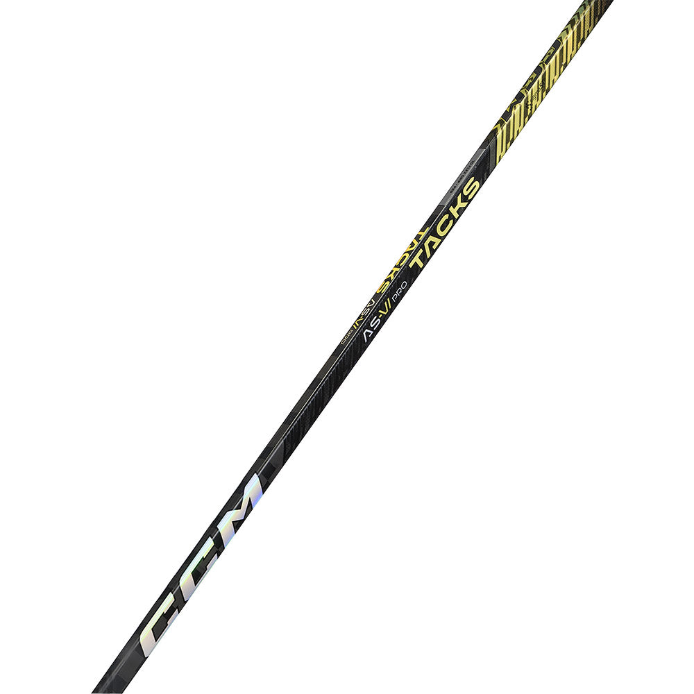 CCM Tacks AS6 Pro Intermediate Ice Hockey Stick - Lightweight Carbon Fiber Hockey Stick for Youth & Adult Players - Perfect for Ice Hockey Games & Training