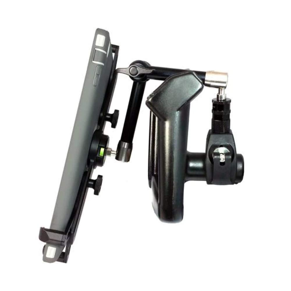 Universal Flex Yoke Articulated Arm Mount for Tablets, Phones, Cameras & GPS - Adjustable Dashboard & Windshield Holder for Cars, Trucks, RVs, Boats, Airplanes & Helicopters - Perfect for Navigation, Hands-Free Calling & Dashcam Recording
