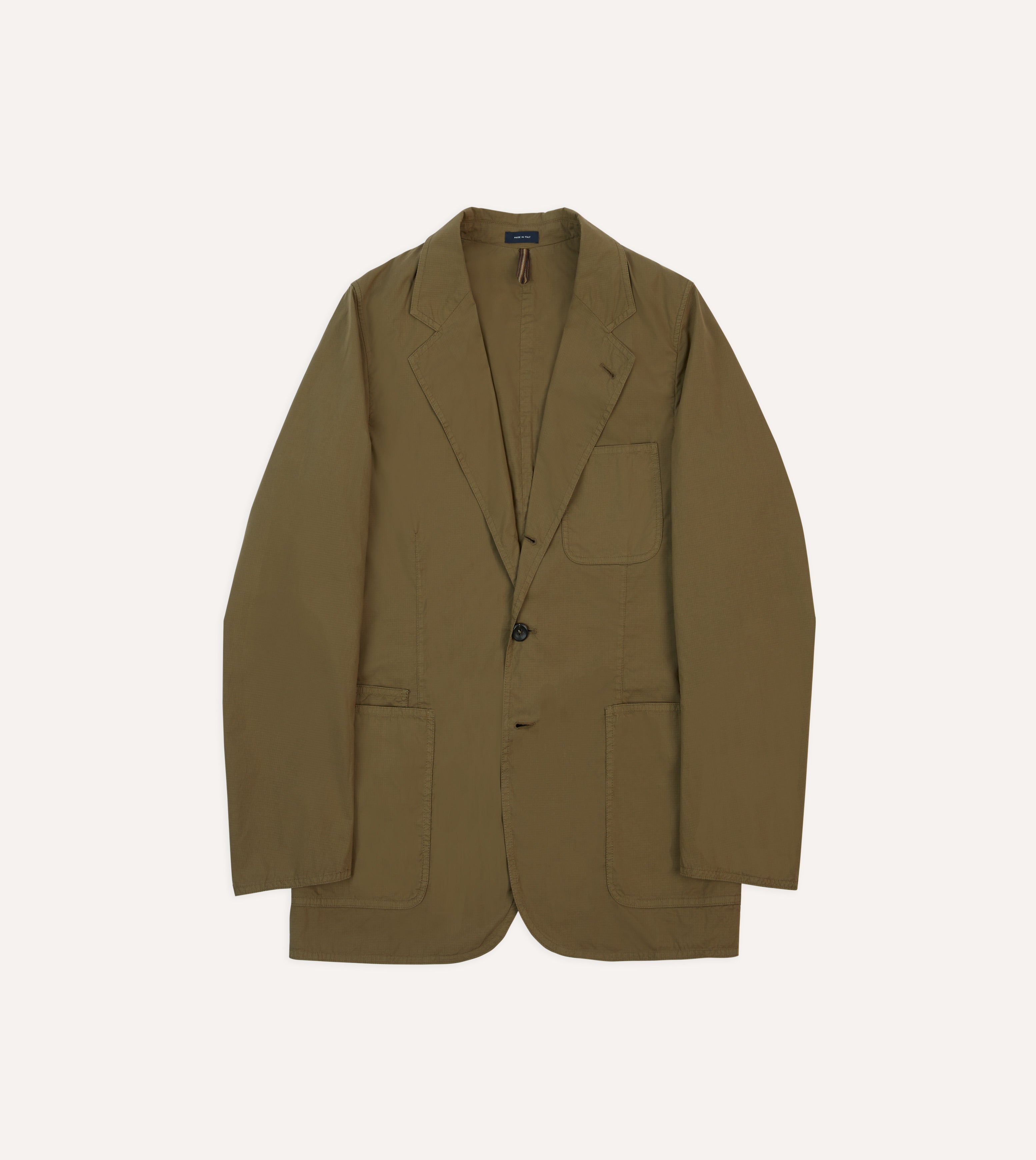 Olive Ripstop Cotton Games Blazer Mk. VIII - Lightweight Durable Jacket for Outdoor Adventures & Casual Wear