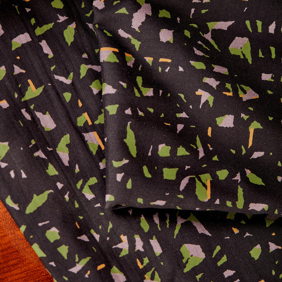Lenzing™ Modal Fabric - Atelier Brunette Candy Rock Divine Parma - Premium Soft & Breathable Material for Dresses, Loungewear & DIY Sewing Projects