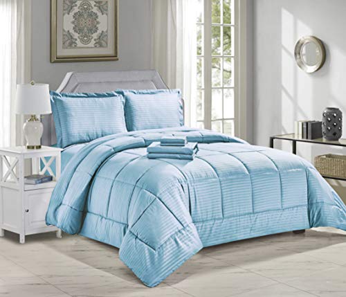 Embossed.8pc.qn.lightblue