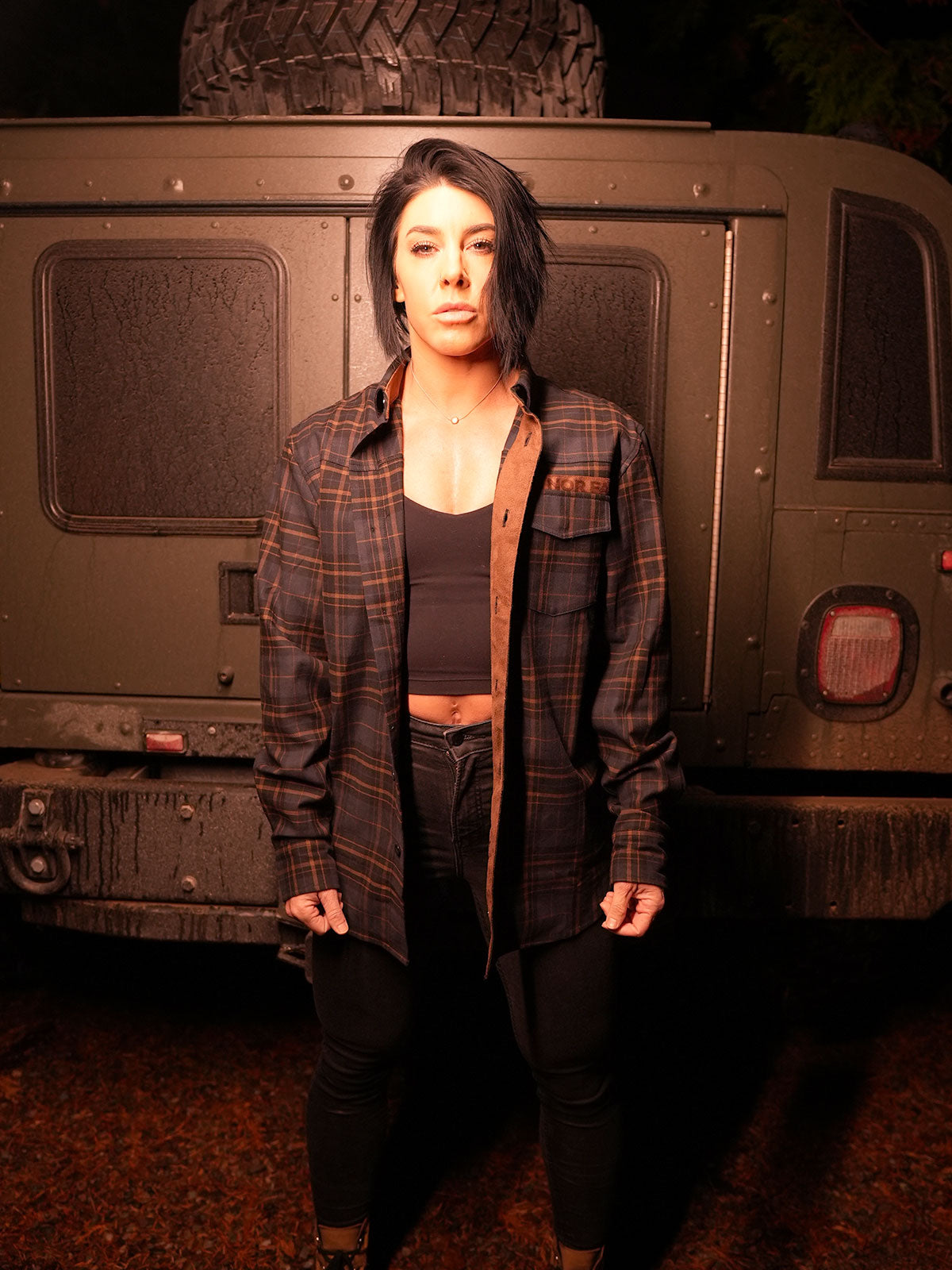 Premium Midweight Forever Flannel Shirt in Navy Blue - Comfortable & Durable for Outdoor Adventures & Casual Wear