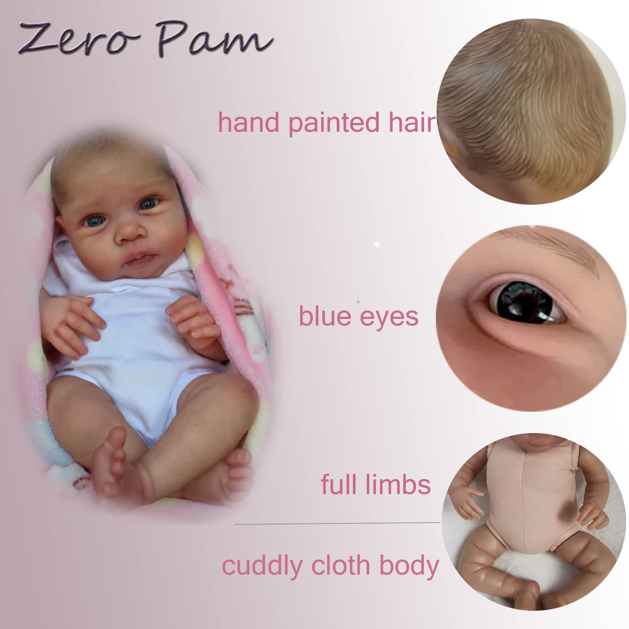 20 Inch Realistic Silicone Reborn Baby Doll - Lifelike Newborn Boy Doll with Soft Skin (50cm) | Perfect Gift for Girls, Collectors & Therapy Use | Great for Play, Display & Emotional Comfort