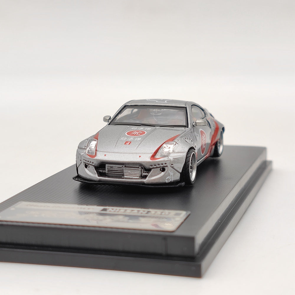 1:64 Nissan 350Z Fairlady Z Diecast Model Car - Limited Edition NFS Police Toy Collection - Perfect Gift for Car Enthusiasts & Display for Office/Home Decor