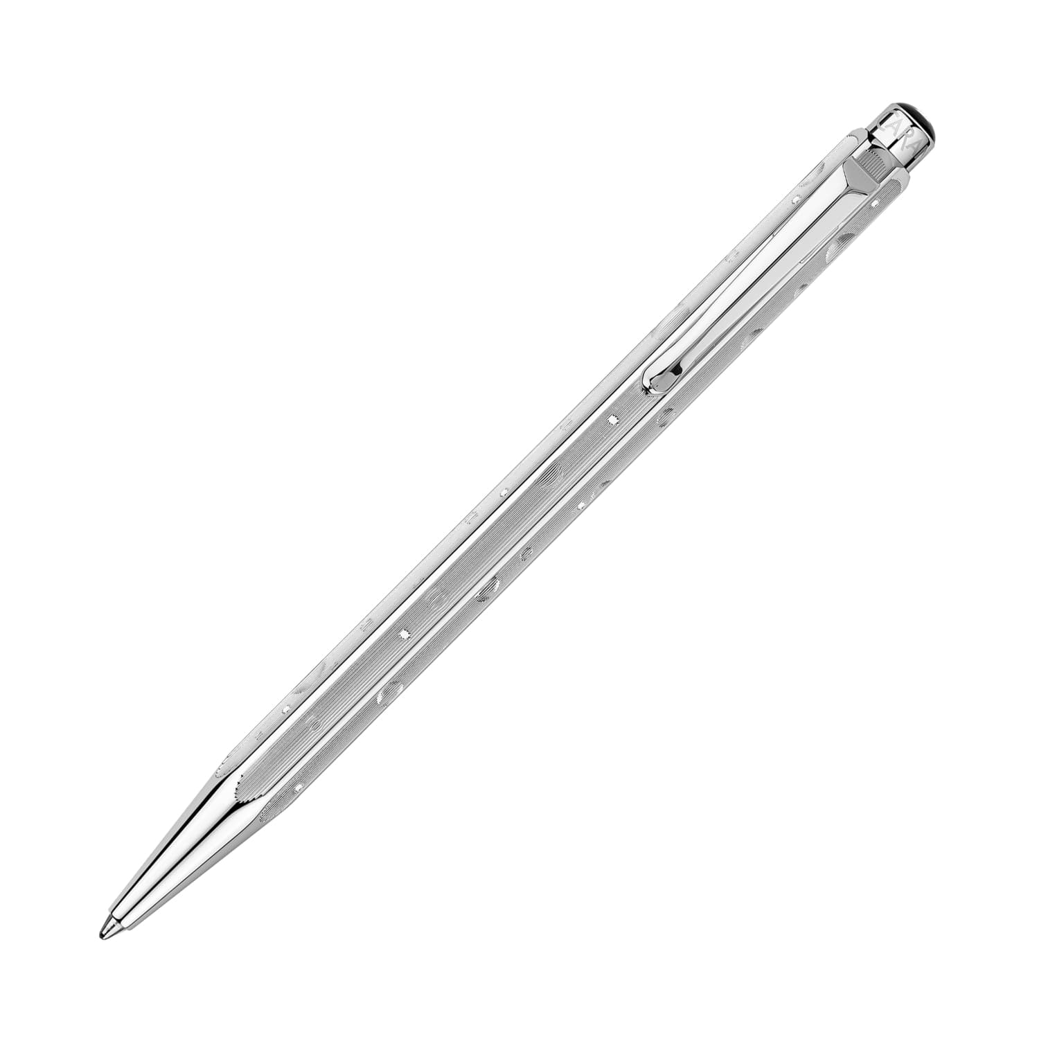 Caran d’Ache Ecridor Ballpoint Pen - Premium Cosmic Blue Luxury Pen with Leather Case Set - Perfect for Business Gifts, Office Use & Elegant Writing