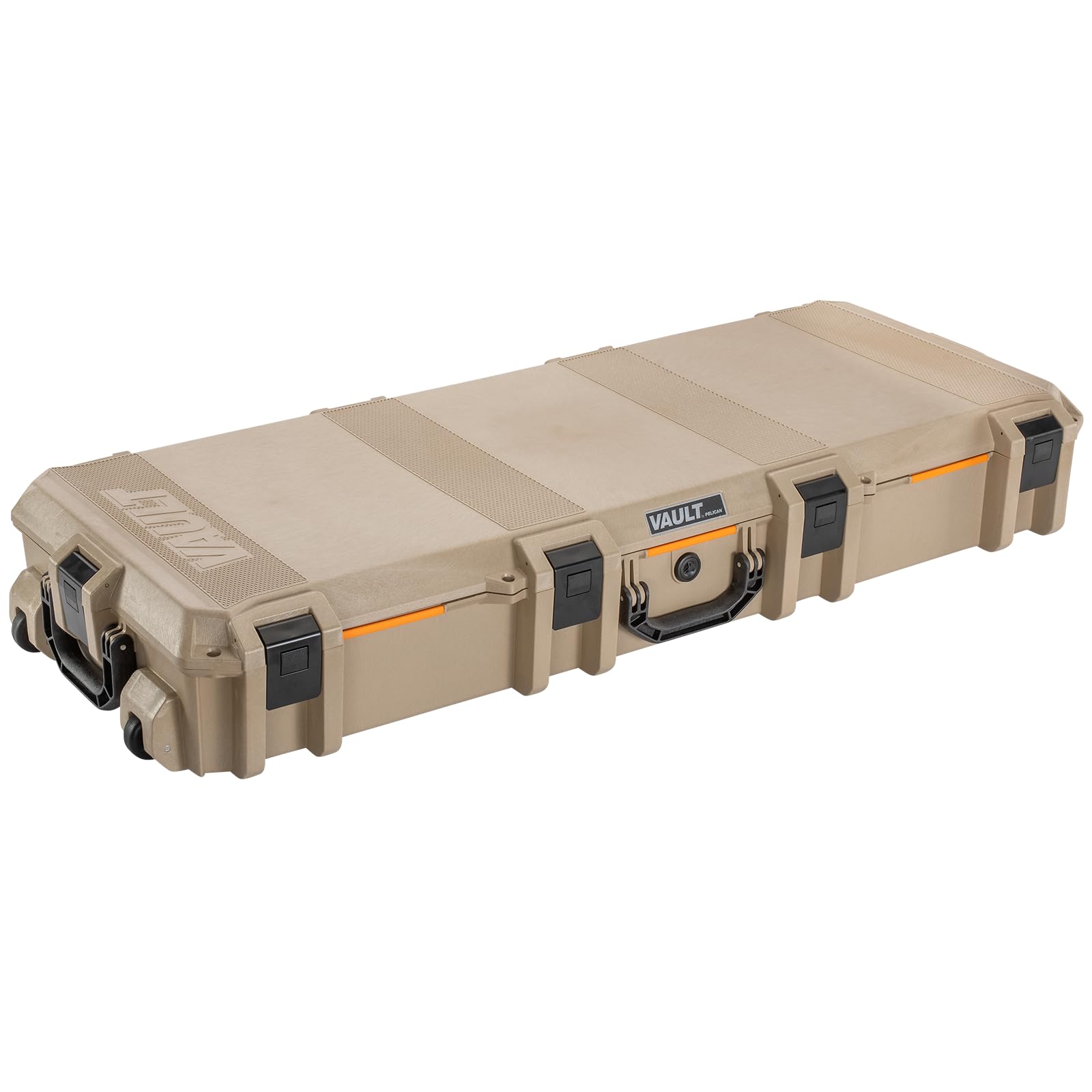 Pelican V730 Multi-Purpose Hard Case with Foam - Waterproof Protective Case for Camera Equipment, Electronics, Sports Gear & Travel Accessories - Perfect for Outdoor Adventures, Air Travel & Equipment Storage (Tan)
