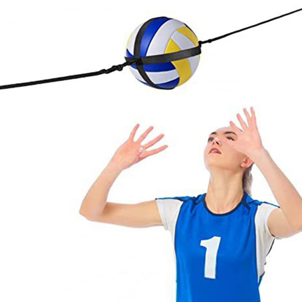 Volleyball Spike Trainer Set - Flexible & Durable Volleyball Training Equipment for Beginners - Improve Serving, Jumping & Arm Speed - Perfect for Indoor & Outdoor Volleyball Practice, Games & Drills