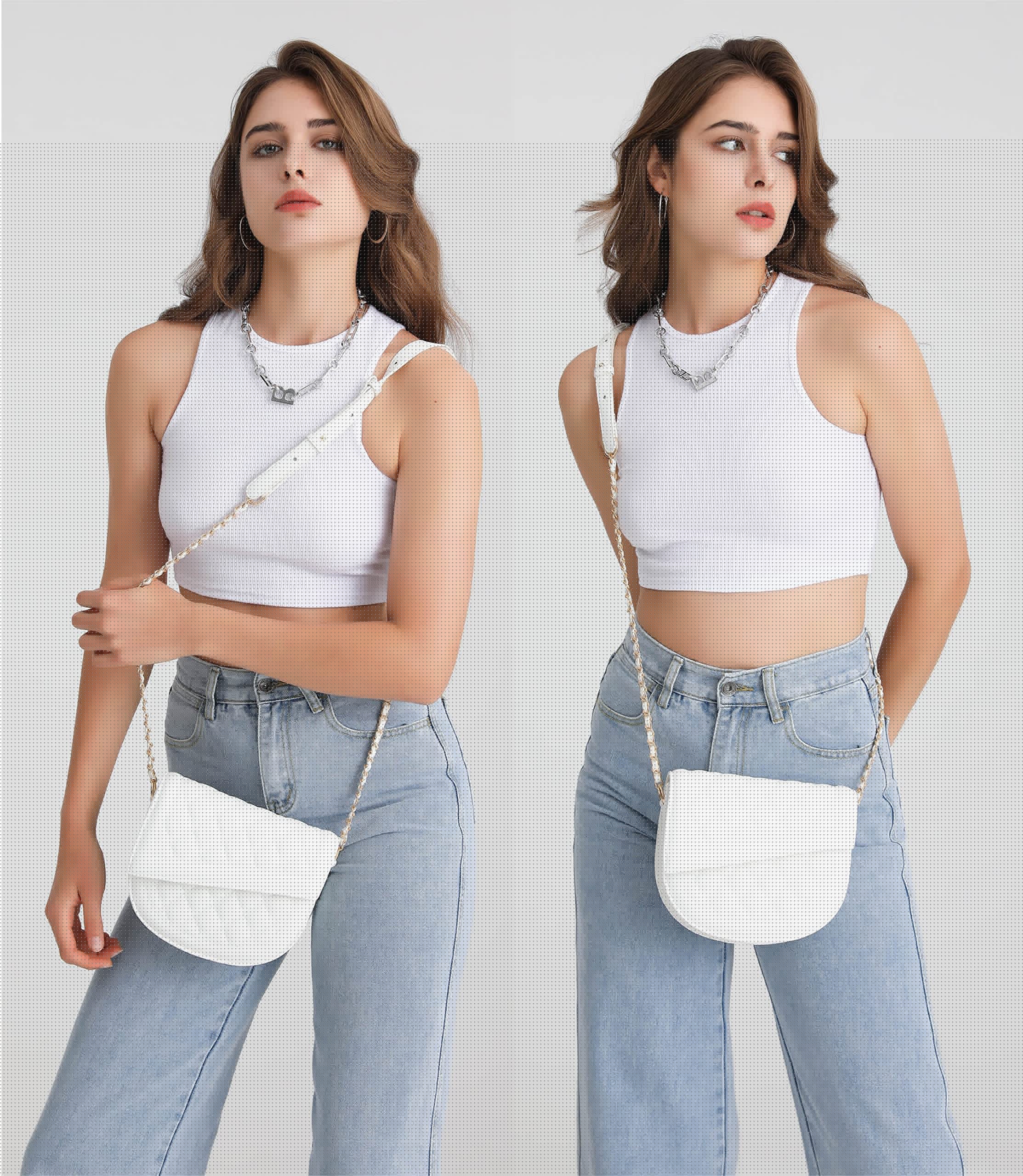 Stylish Vegan Leather Crossbody Bags for Women - Adjustable Shoulder Strap & Flap Design (Perfect for Work, Travel & Everyday Use)