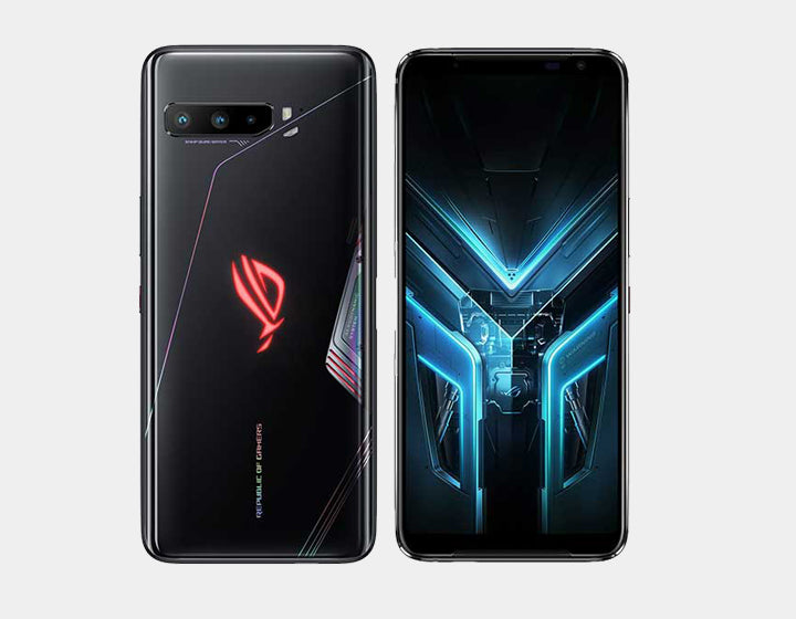 ASUS ROG Phone 3 5G Gaming Smartphone - 256GB ROM, 12GB RAM, Snapdragon 865, 144Hz AMOLED Display, Dual SIM, 6000mAh Battery (Black) - Ultimate Mobile Gaming Experience for PUBG, Call of Duty & Fortnite