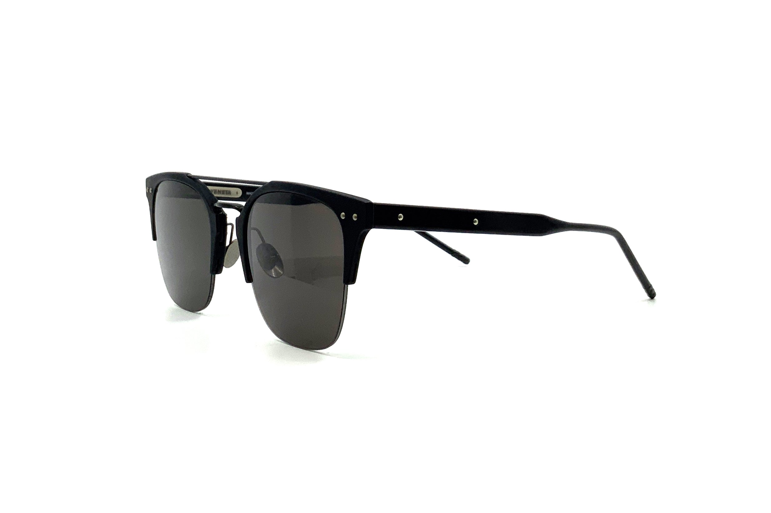 Bottega Veneta BV0146S (001) Sunglasses - Luxury Designer Shades for Men & Women - Perfect for Outdoor Activities, Travel, and Fashion Statements