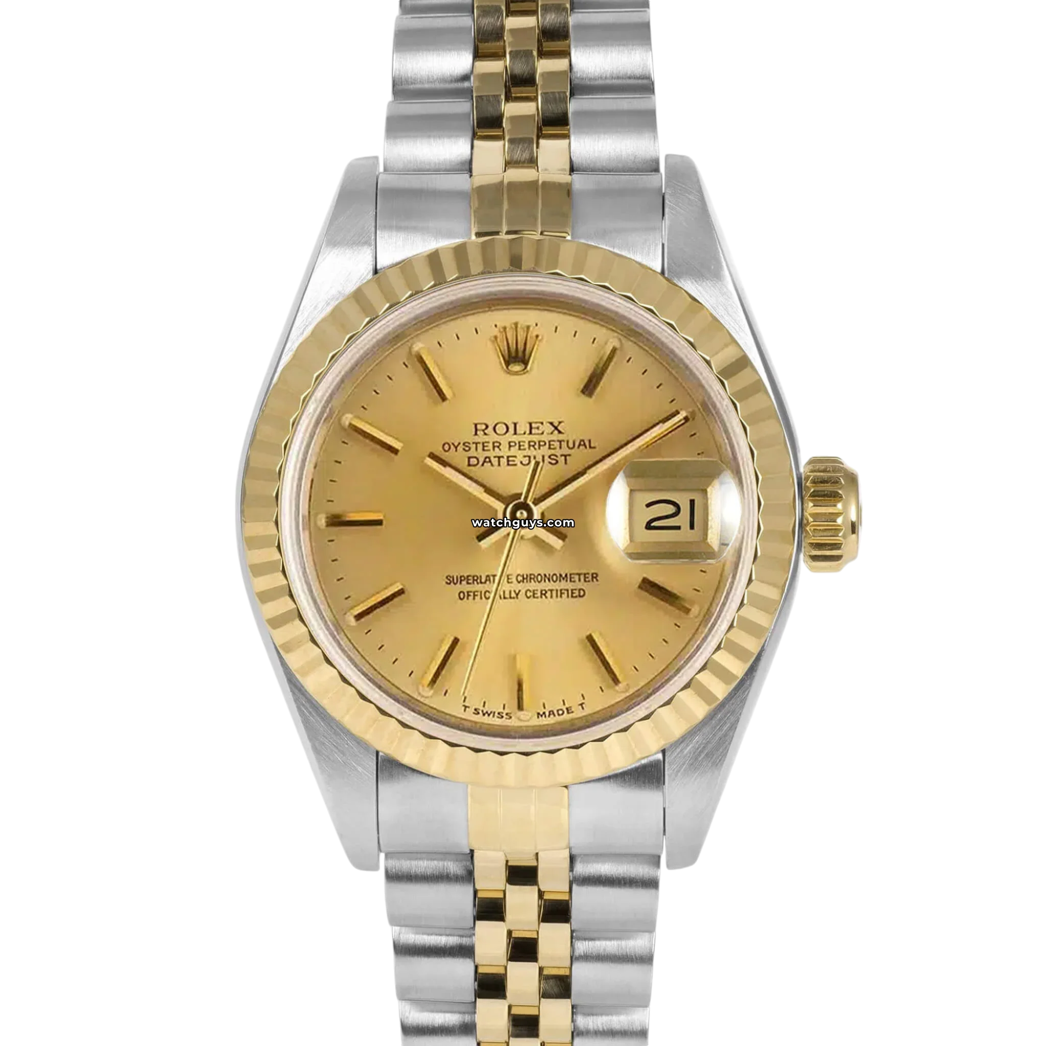 Authentic Rolex Datejust 69173 Champagne Dial Ladies Watch - Luxury Swiss Timepiece for Women, Perfect for Business, Gifting & Special Occasions