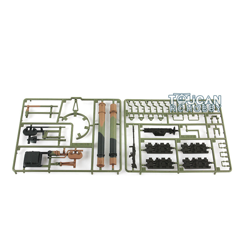 Henglong 1/16 Scale German Panther V RC Battle Tank 3819 - US Stock Plastic Model Kit with DIY Replacement Parts | Perfect for Military Enthusiasts & RC Tank Battles