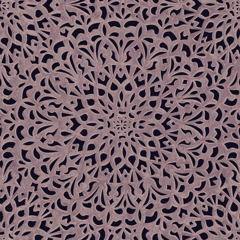 Cole and Son Medina Soot Snow Wallpaper - Premium Floral Design for Living Room & Bedroom Decor