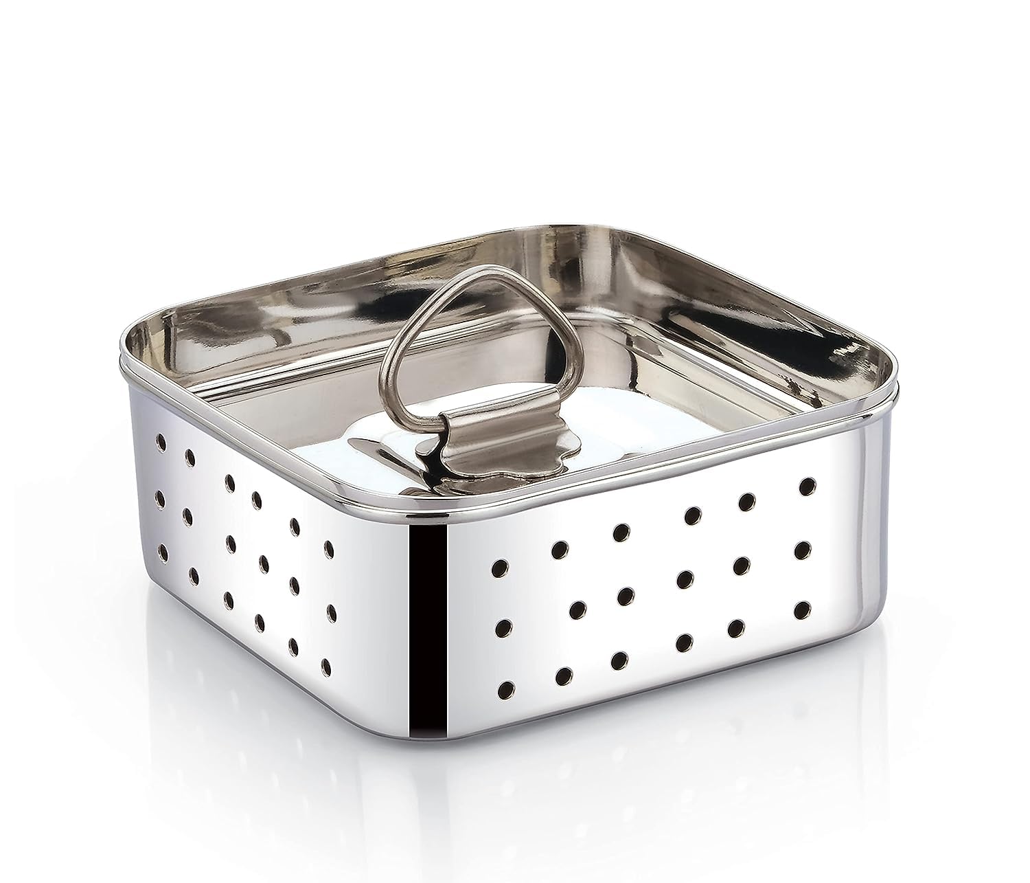 Premium Stainless Steel Square Paneer Tofu Cheese Press Mold Kit - 250ml Capacity for Homemade Paneer, Cheese & Tofu Making | Perfect for Indian Cooking, Vegan Recipes & DIY Dairy Products