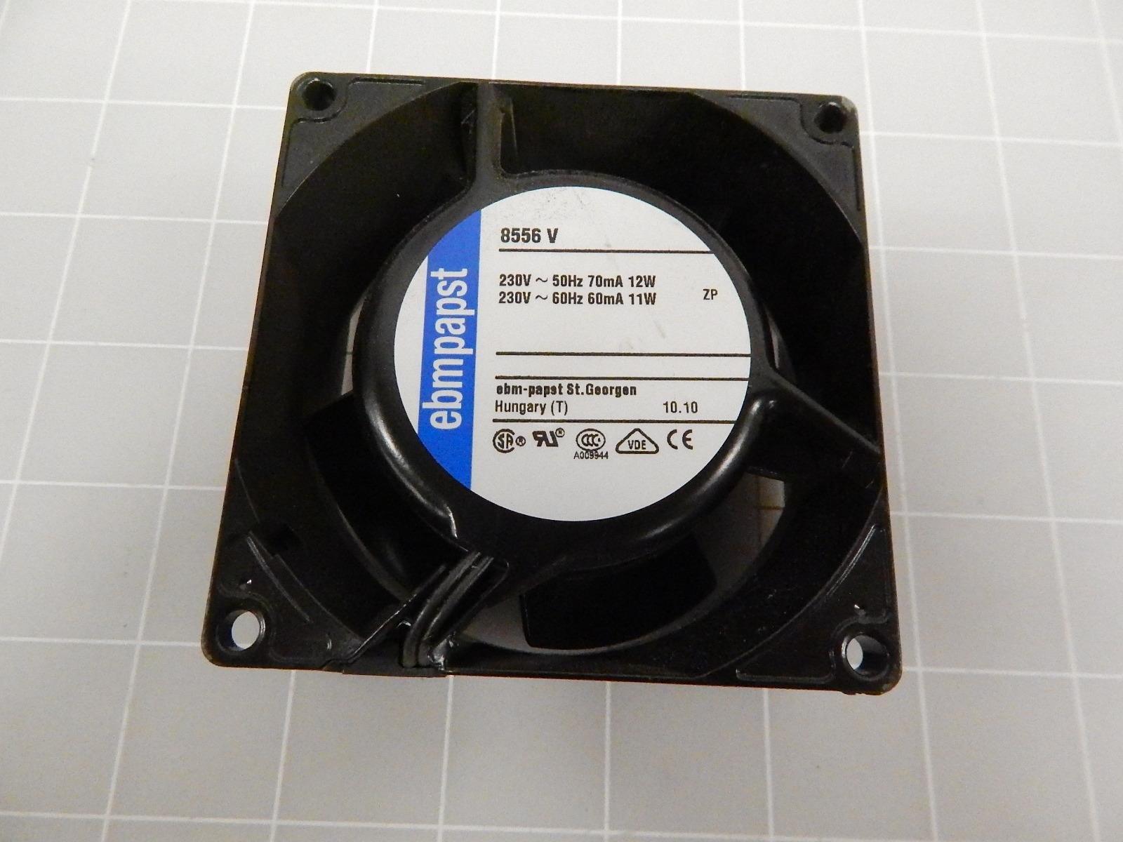 EBM Papst 8556 V AC Fan T73602 - High Performance Ventilation Fan for HVAC, Electronics Cooling & Industrial Equipment | Quiet Operation, Durable Design