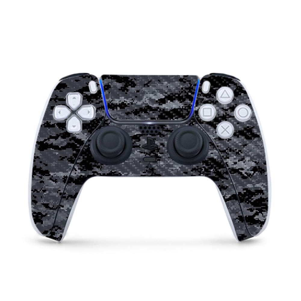 Premium Carbon Fiber Gaming Skin for PS5 Controller - Durable Textured Finish | Easy to Apply & Remove | Made in USA | Perfect for Gaming Enthusiasts & Customization Lovers