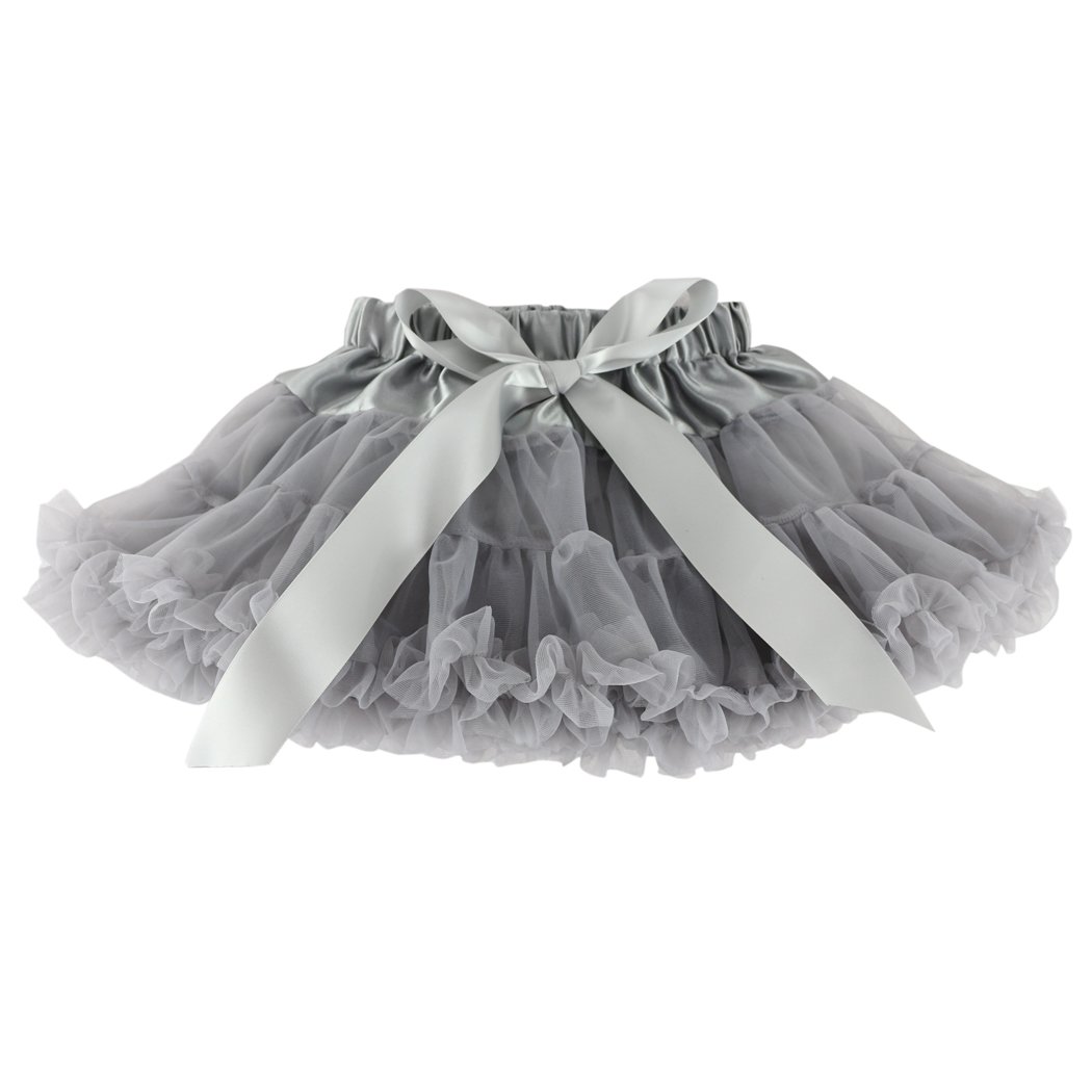 Wennikids Girls' Chiffon Dance Tutu Skirt - Assorted Colors & Sizes for Ballet, Recital, Birthday Party & Photo Shoot