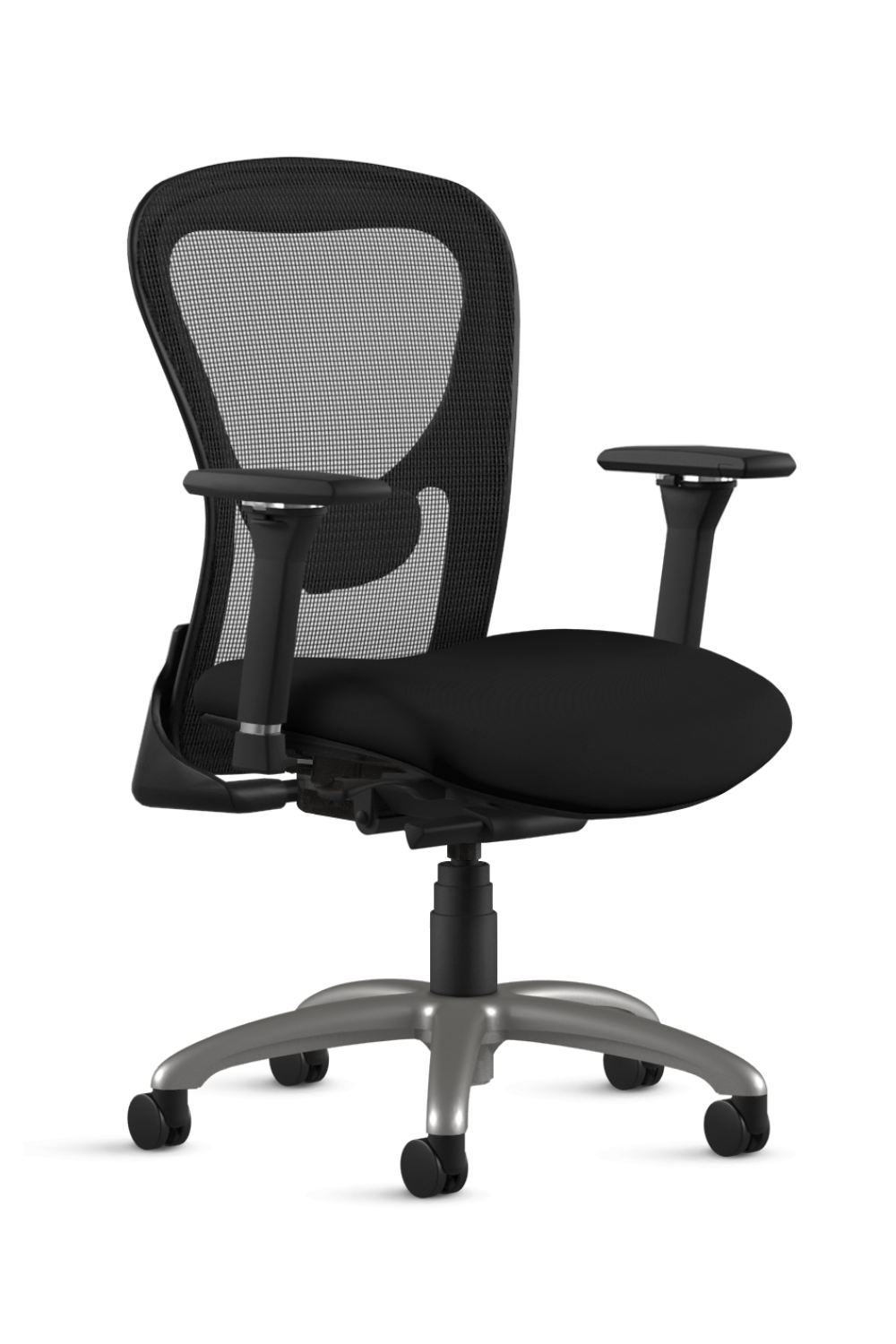 9 to 5 STRATA Mid Back Task Chair (1560) - Ergonomic Office Chair for Home & Work, Adjustable Height & Lumbar Support - Perfect for Desk Work, Gaming & Study