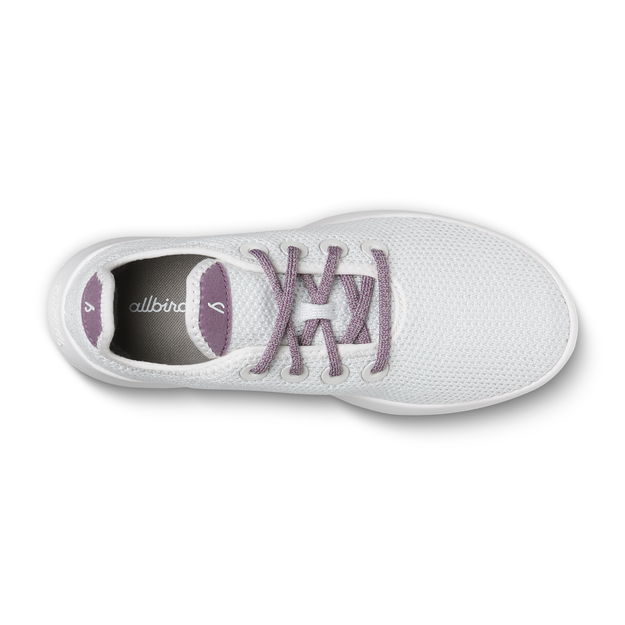 Women's Tree Runner Sneakers - Blizzard/Hanami Plum Color with Blizzard Sole | Lightweight Eco-Friendly Running Shoes for Women | Perfect for Jogging, Gym Workouts & Daily Wear