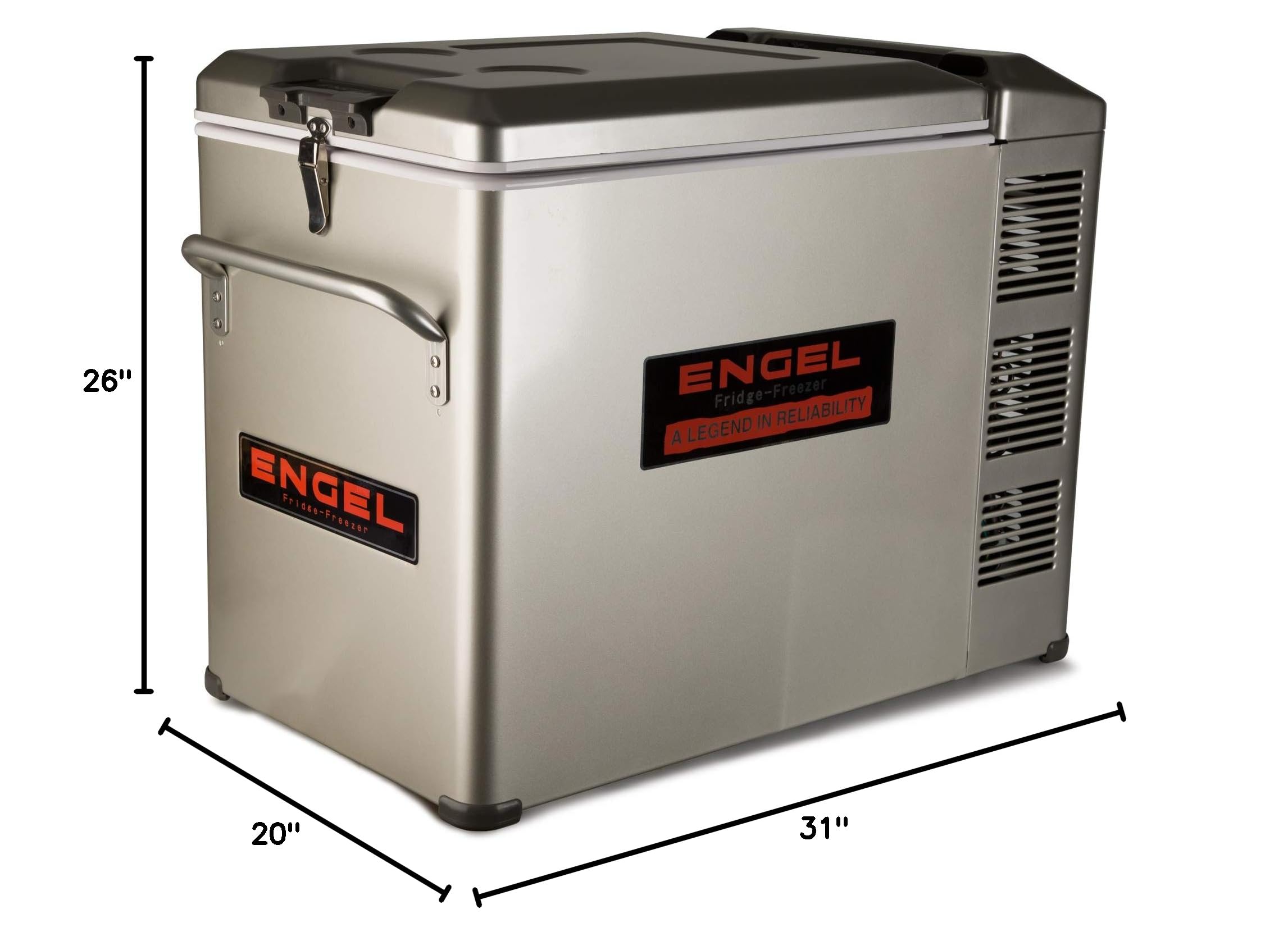 Engel Coolers Series - AC/DC Portable Fridge Freezer, Platinum Edition - Perfect for Camping, Road Trips & Outdoor Adventures