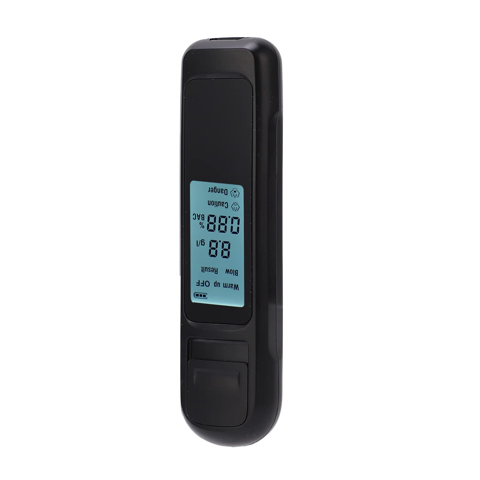Portable Non-Contact Breathalyzer Tester - Alcohol Detector with Battery for Personal & Professional Use - Ideal for Home, Workplace, and Road Safety Checks