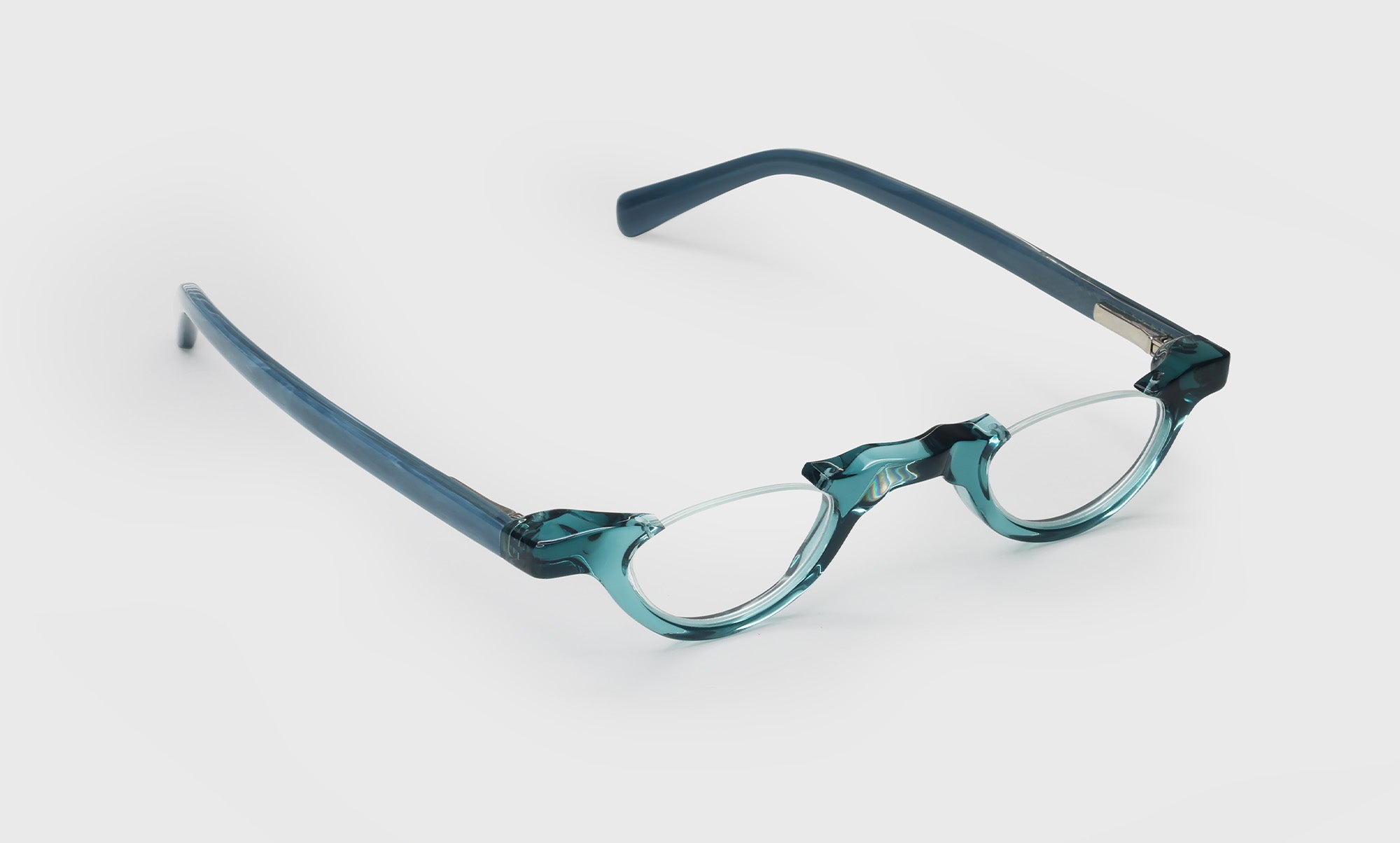 Trendy Prescription Glasses for Women & Men - Stylish Topless Frame Eyewear for Reading, Driving & Everyday Use