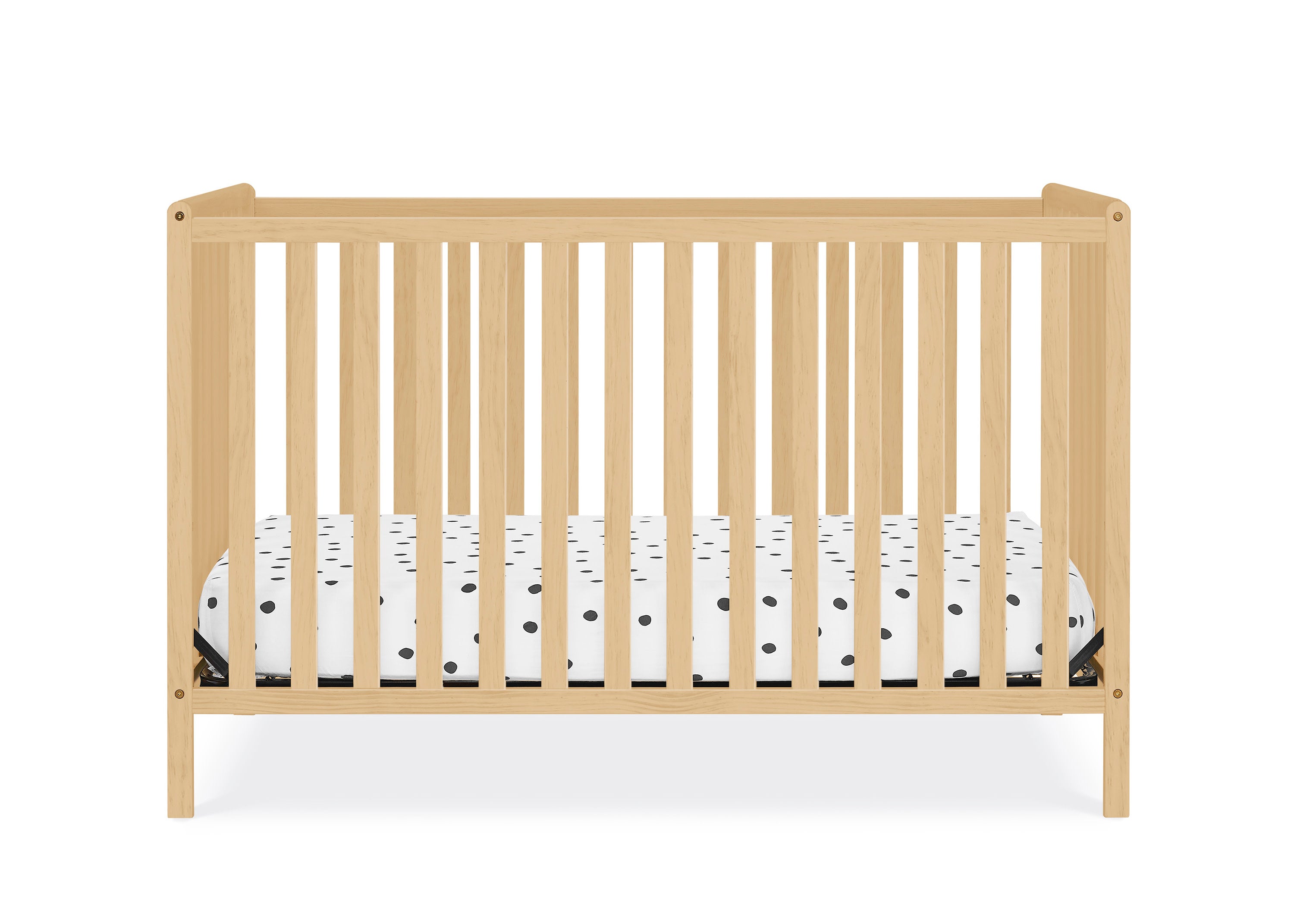 Heartland 4-in-1 Convertible Baby Crib - Toddler Bed, Daybed & Full-Size Bed - Safe Nursery Furniture for Newborn to Adult - Perfect for Baby Rooms, Daycare Centers & Guest Bedrooms